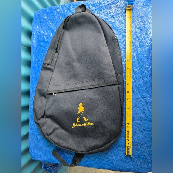 Johnny Walker Black Backpack Sling Crossbody Bag - Picture 13 of 16